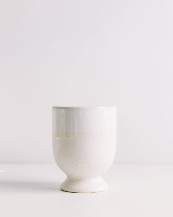 Ceramic footed pot