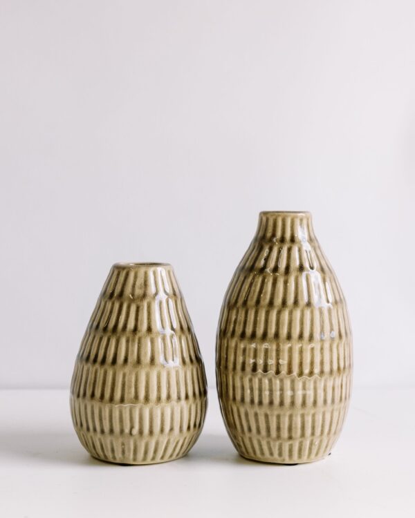 Boho style vases